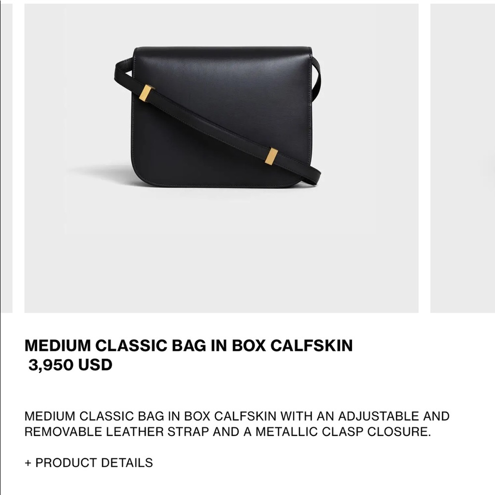 CÉLINE Crossbody Medium bag - Picture 3 of 8